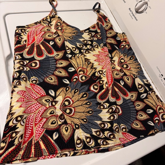 Bohemian floral tank top - Picture 1 of 3